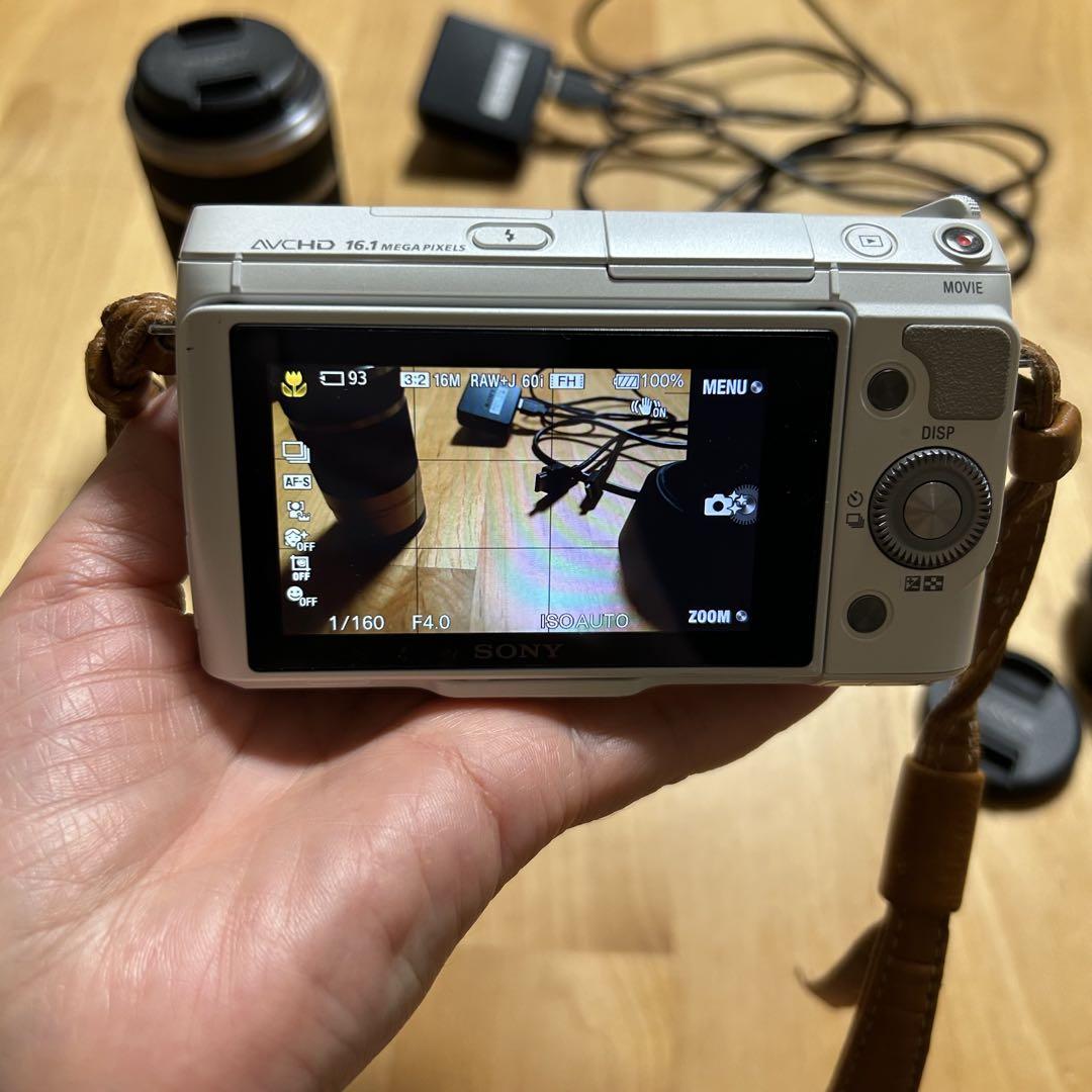 ソニー　SONY NEX-F3 レンズセット