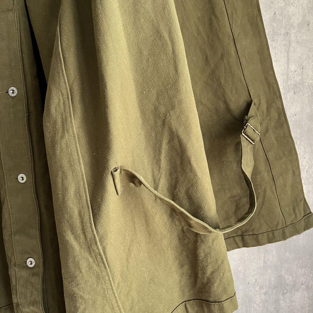 【極美品】フランス軍　M35　モーターサイクルコート　ヴィンテージミリタリー