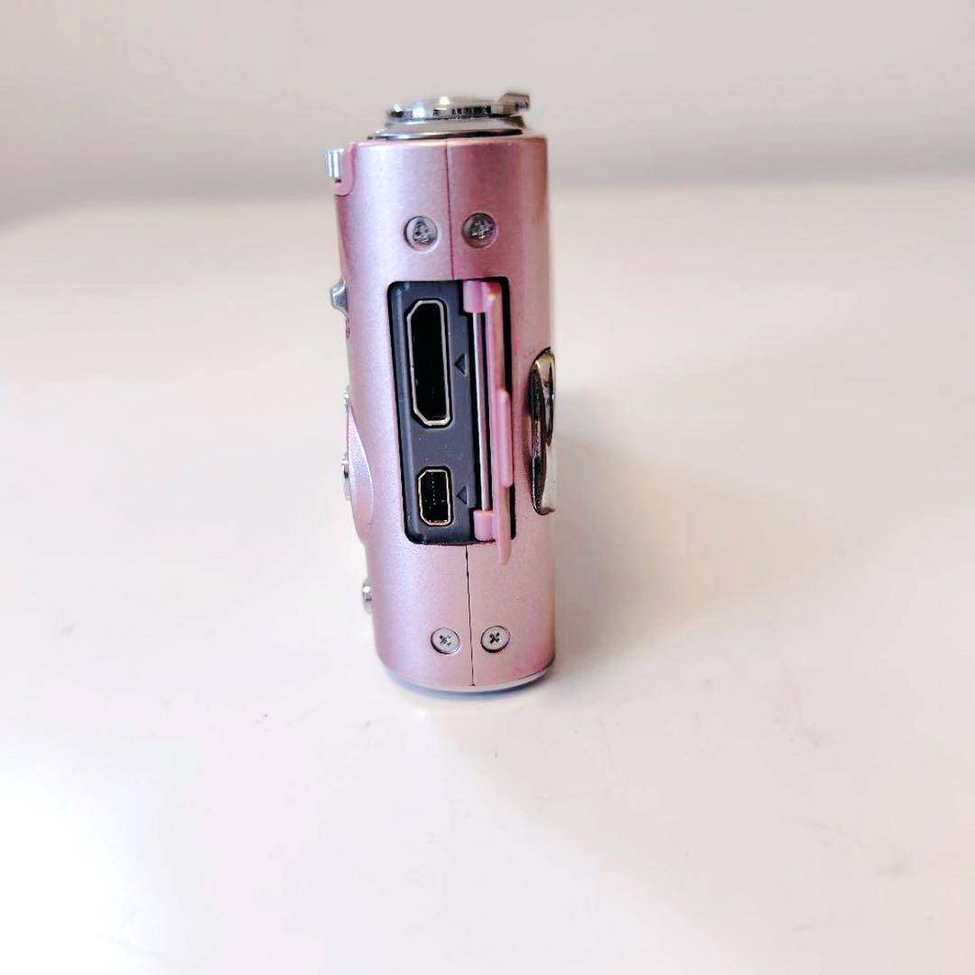 美品✨Panasonic LUMIX デジカメ DMC-FX66 ピンク 動作品