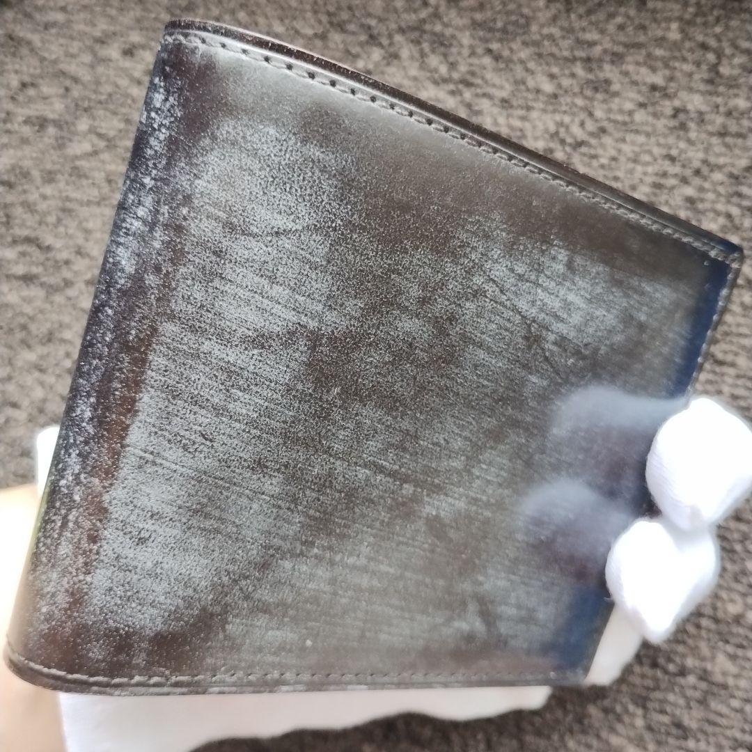 GANZO　2人折り財布　メンズ　日本製　本革