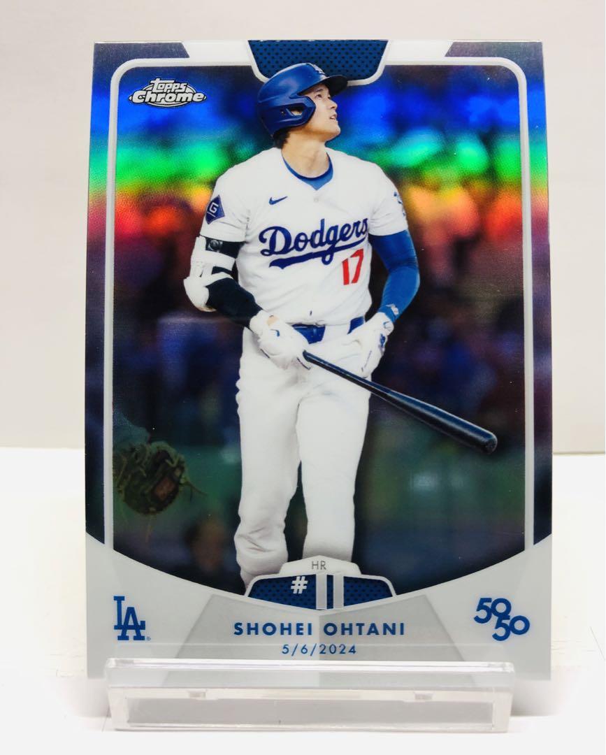 2024 Topps Chrome 大谷翔平 50/50 #18 11号HR
