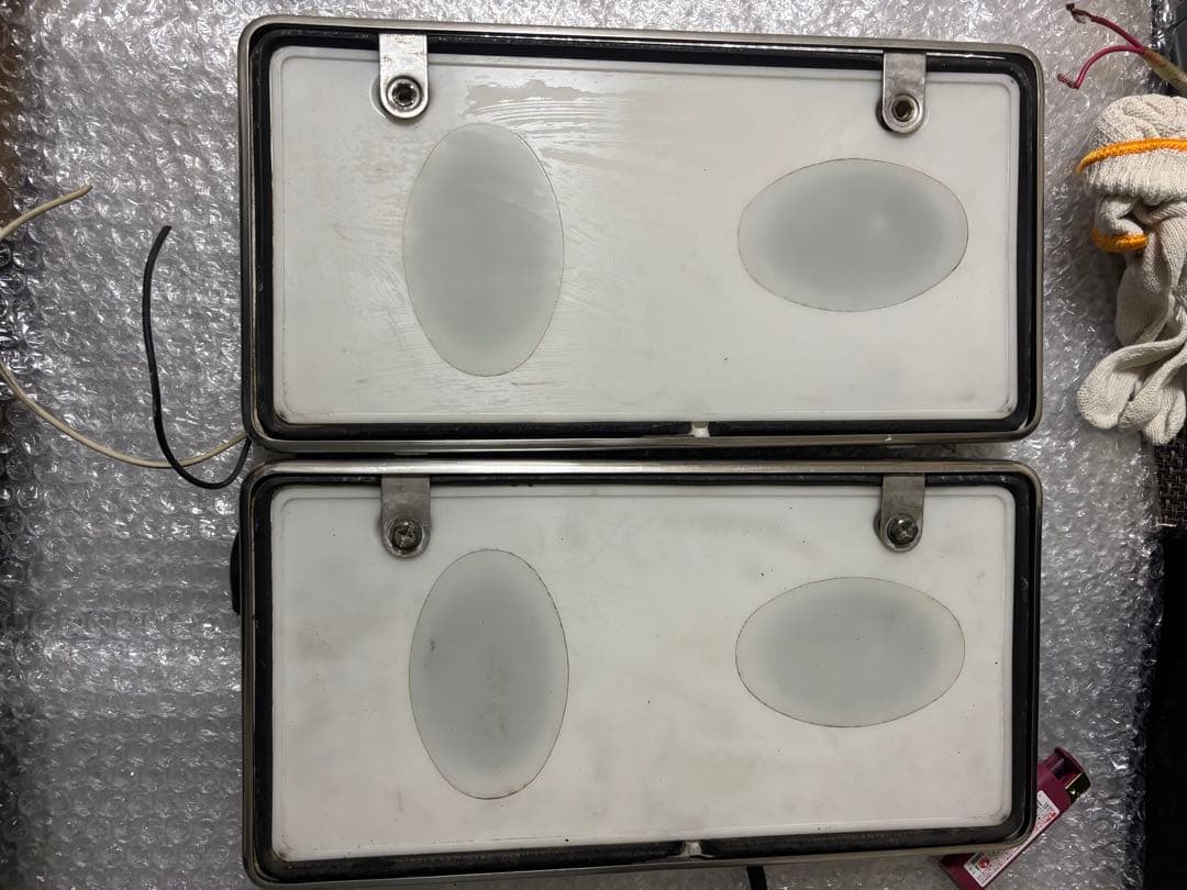 字光式ナンバープレート WAP 電球タイプ 前後セットTOYOTA