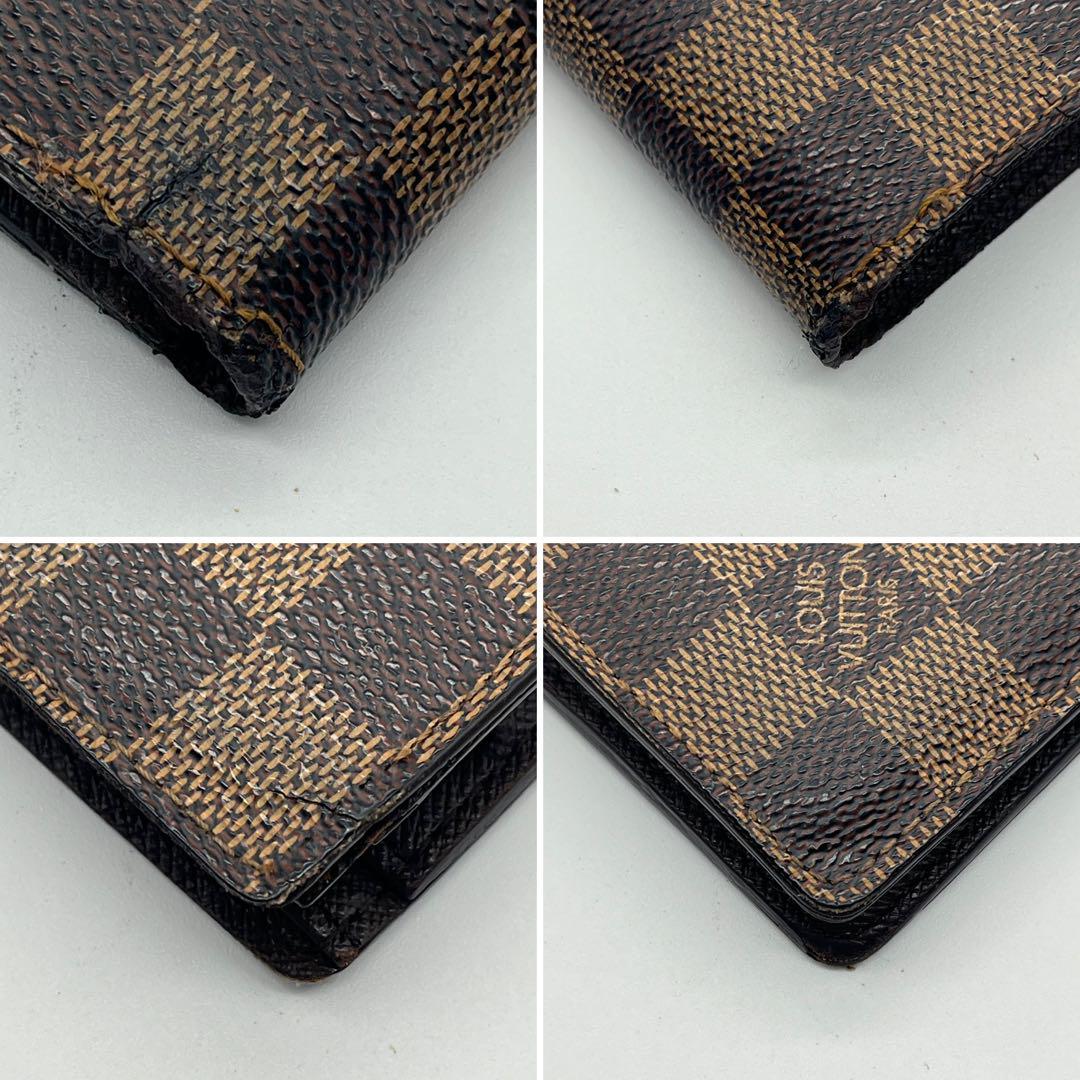 ✨超美品✨ルイヴィトン ダミエ マルコ コンパクト 二つ折り財布
