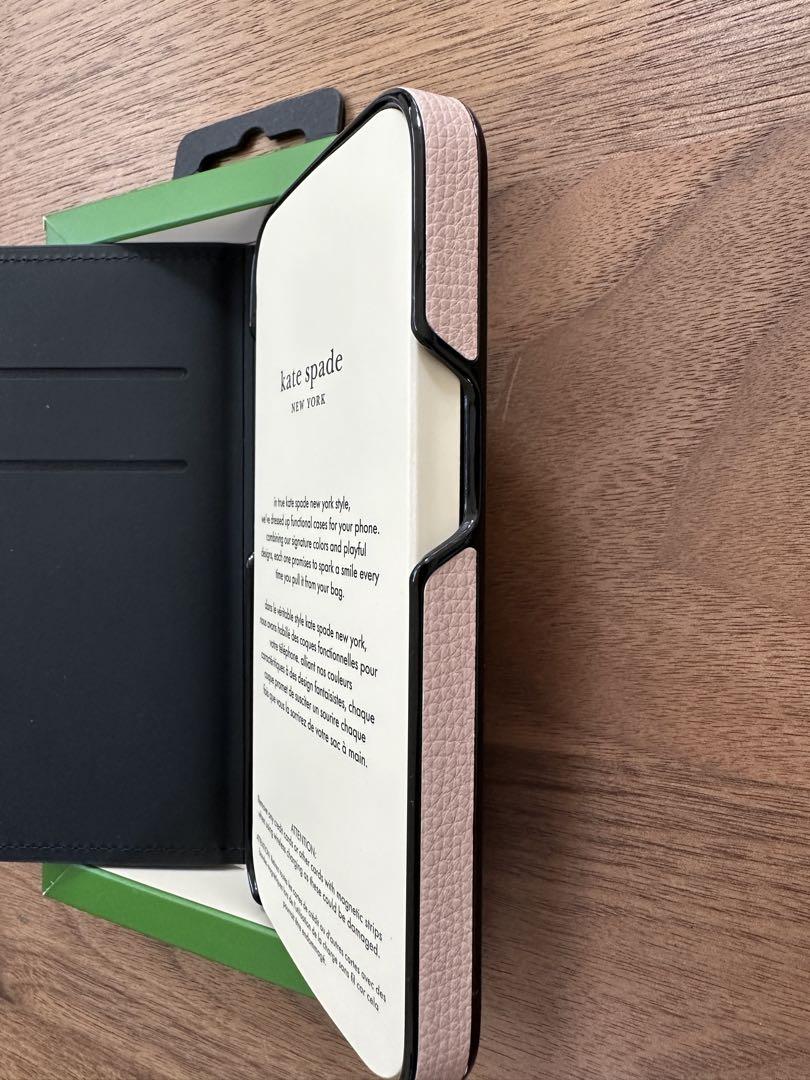 【新品】ケイトスペードkate spade手帳型iPhoneケース