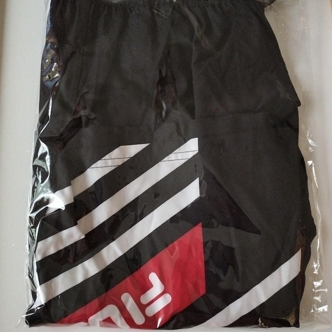 Lサイズ】黒 新品 FILA サーフパンツ メンズ トランクス 水着 海
