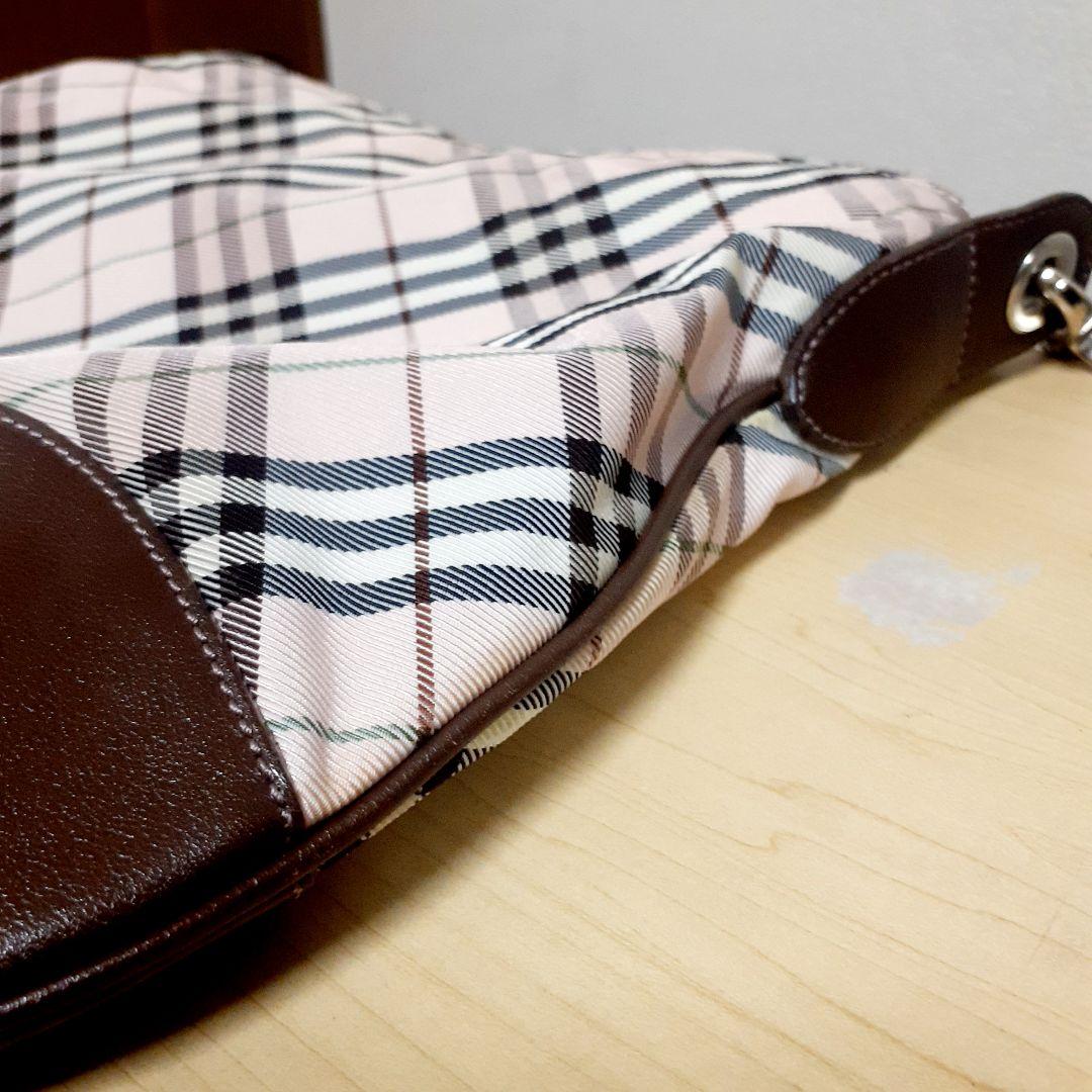 最新入荷商品一覧 | BURBERRY バーバリーチェック柄 ショルダーバッグ キャンバス ピンク バッグ