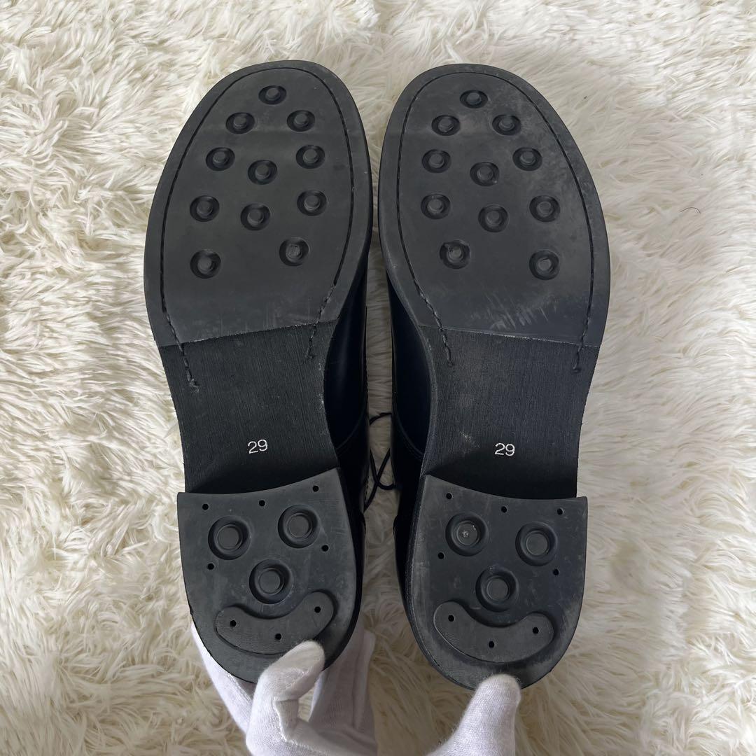 Yohji Yamamoto POUR HOMME プレーントゥレザーシューズ