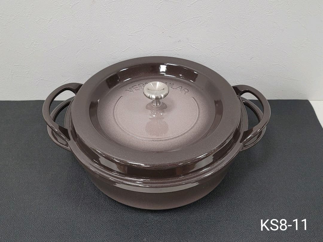 ☆ バーミキュラ オーブンポットラウンド パールブラウン 26センチ www