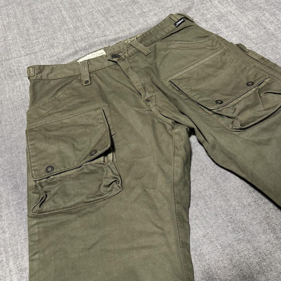 アヴィレックス AVIREX カーゴパンツ フライトパンツ モンキー