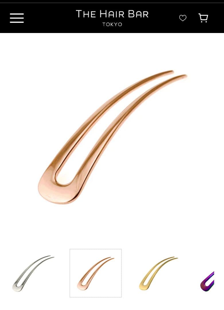 コレットマルーフ メタルヘアピン