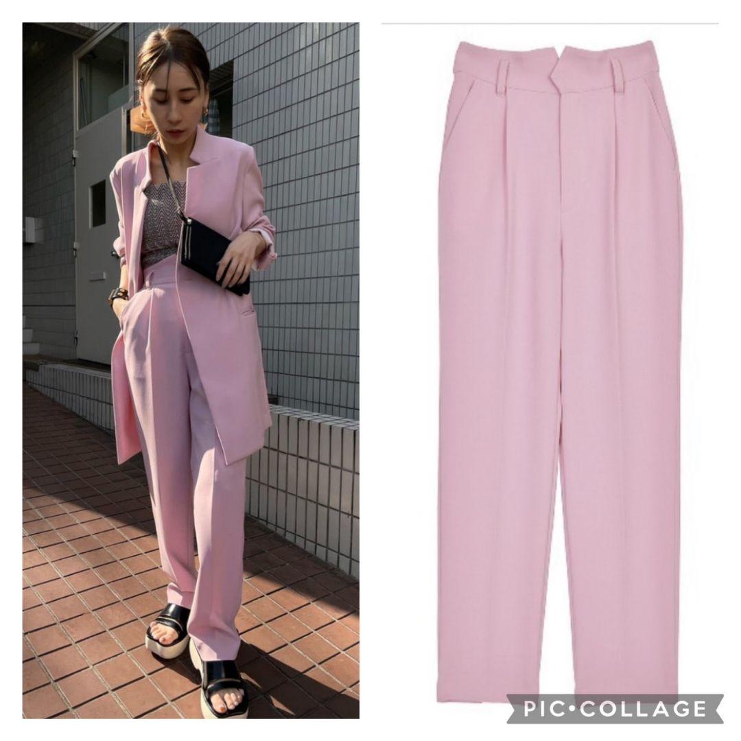 美品 Ameri NOTCH TAPERED PANTS 税込17,600円