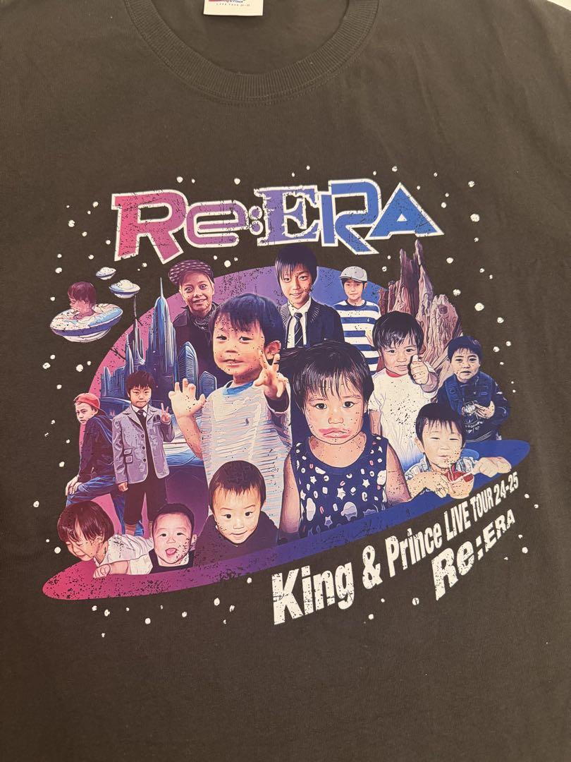 キンプリ　ツアーＴシャツ　Re:ERA Tシャツ King & Prince キンプリRe:ERAツアーTシャツ