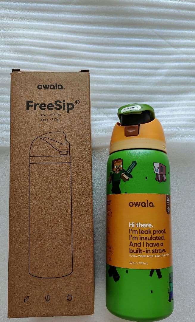 Owala FreeSip マインクラフト 水筒 　32oz 3-1
