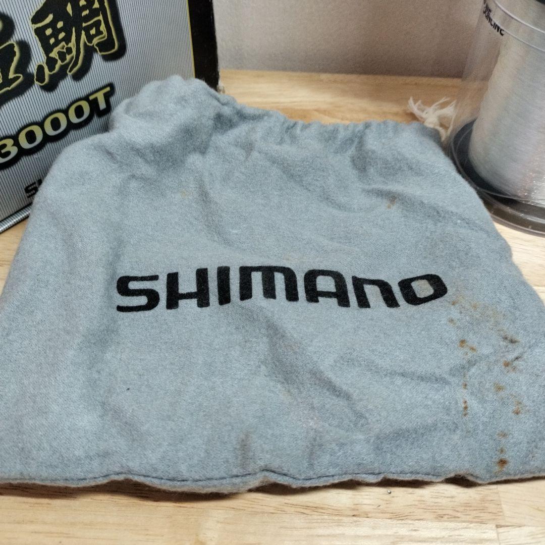 SHIMANO SPEEDMASTER 石鯛3000T リール 道糸付き