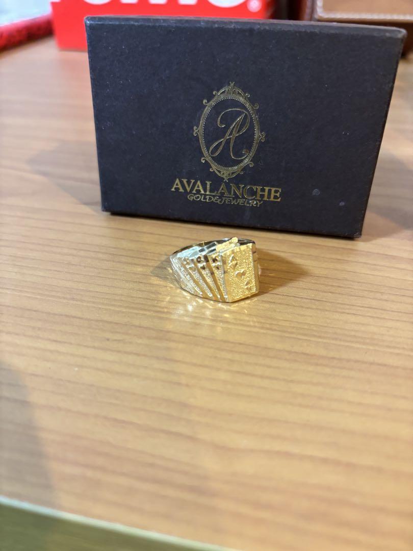 AVALANCHE 10K ゴールド　リング