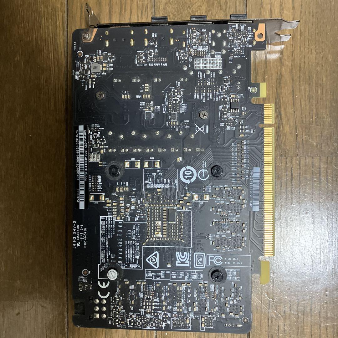 グラフィックボード・グラボ・ビデオカード MSI GTX 1060 6G