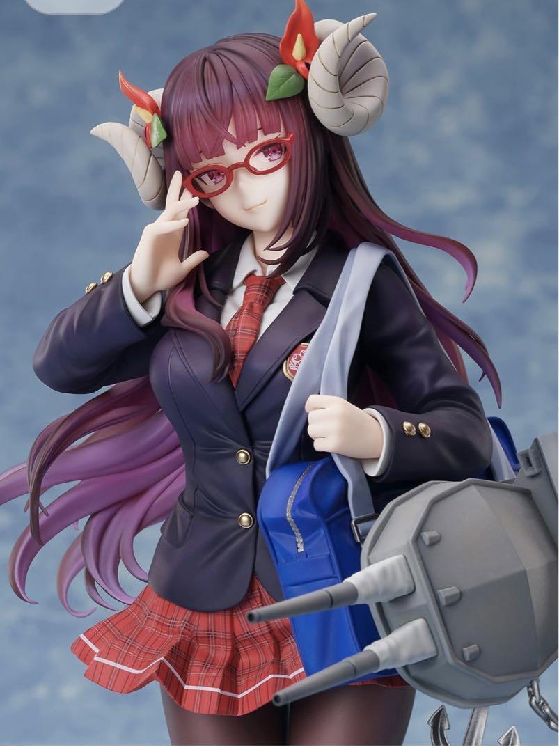 駿河 文化系なんだからっver. 1/7スケールフィギュア アズールレーン。