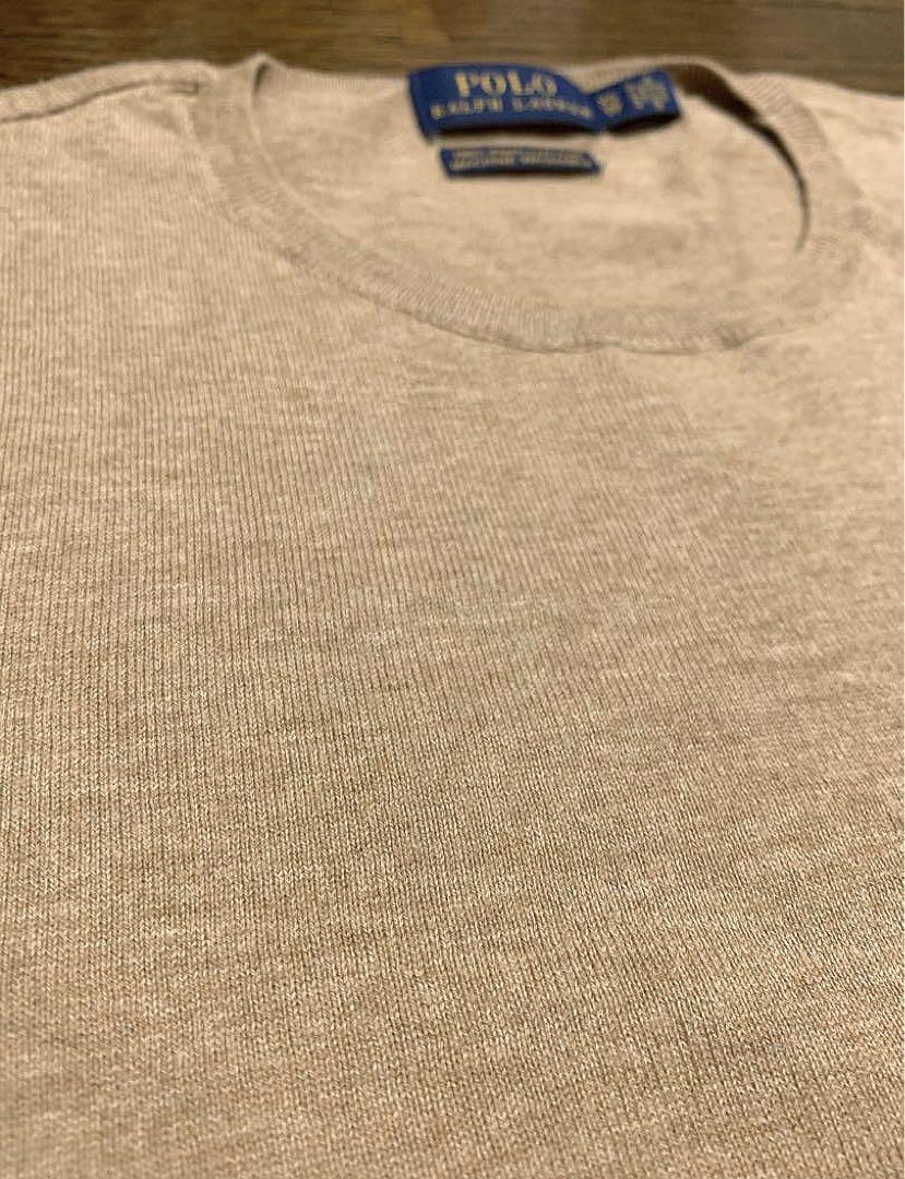 希少 ウォッシャブル加工】 ラルフローレン 半袖 ニット NO1241