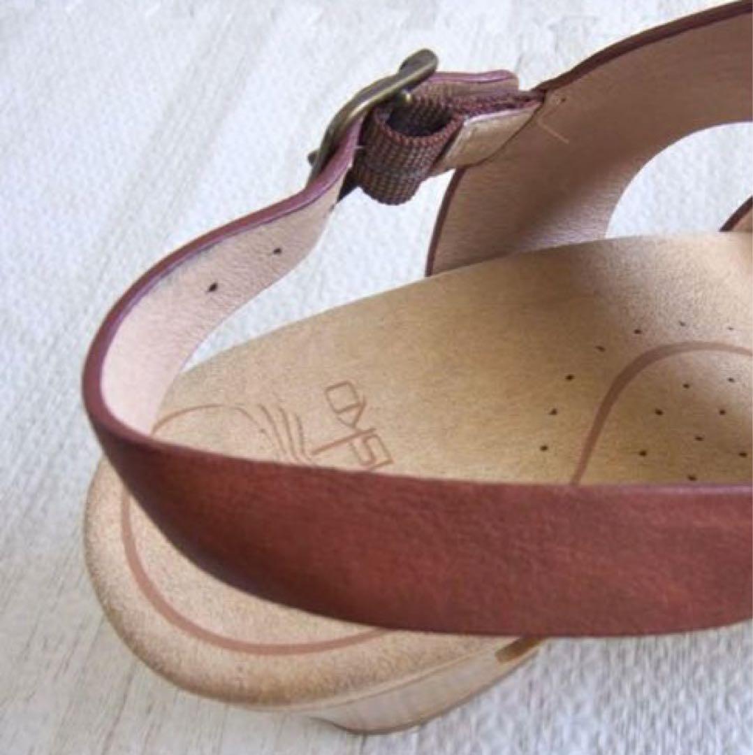 dansko ダンスコ サンダル Thea Veg Tan 37 ブラウン - メルカリ