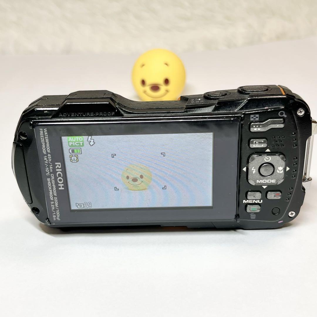 RICOH リコー WG-50 オレンジ デジカメ 防水