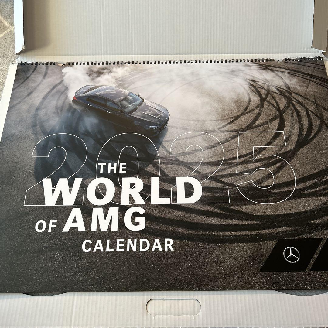 メルセデスベンツAMG 壁掛け大判カレンダー 2025年版