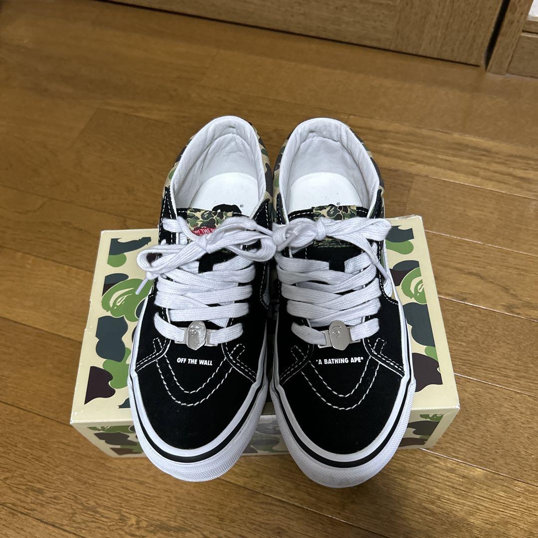 VANS a bathing ape コラボスニーカー 22.5cm