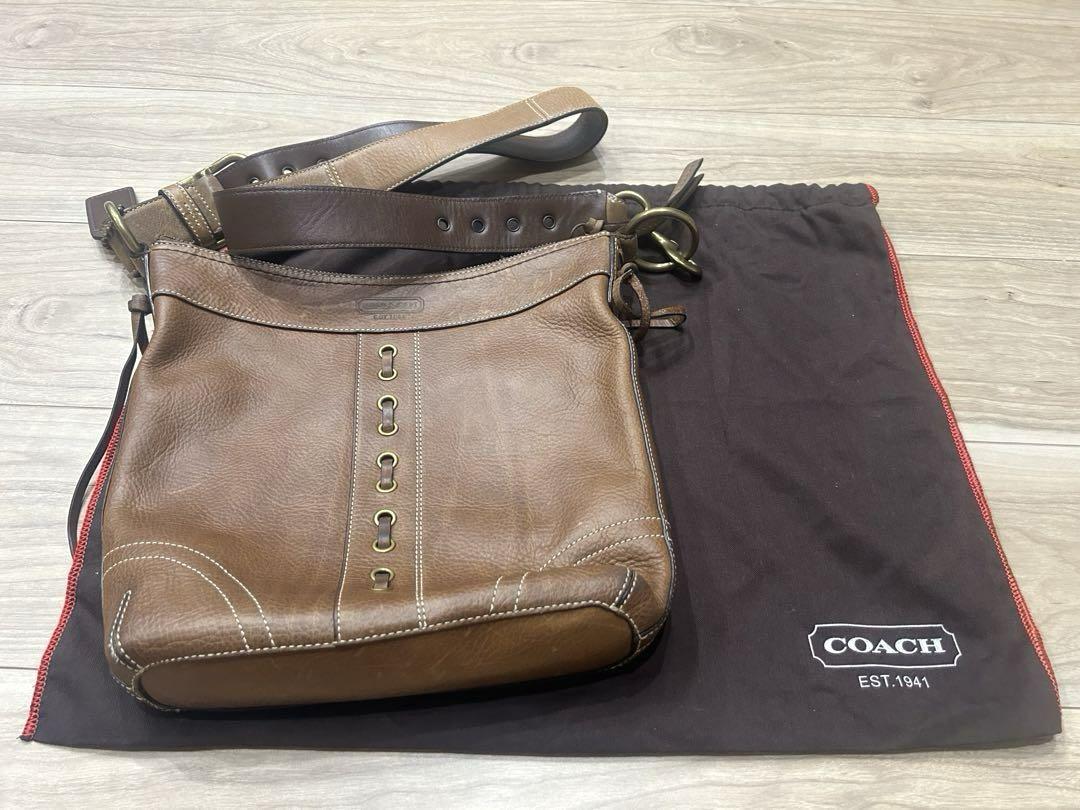 COACH EST.1941 コーチレザーショルダーバッグ