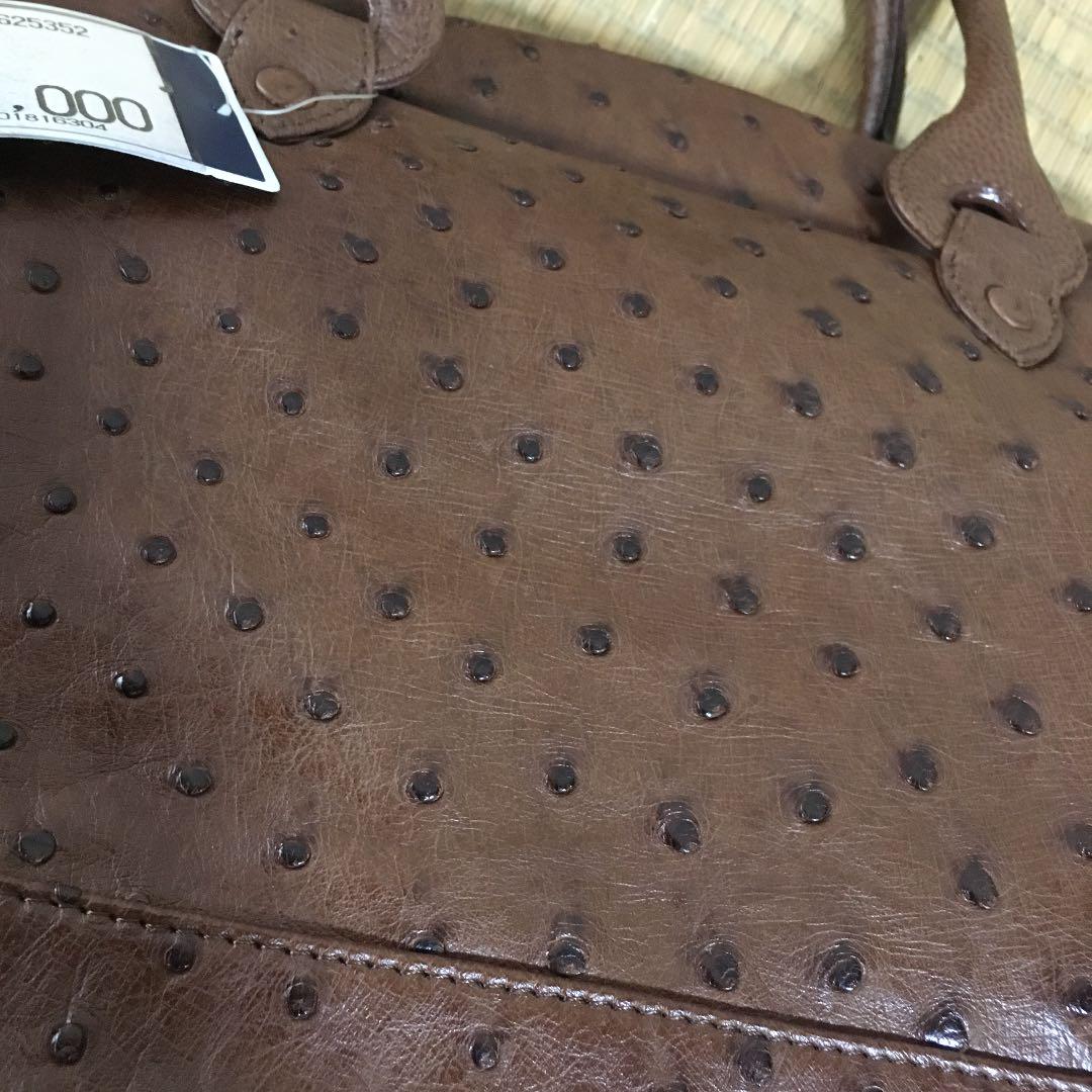 【未使用品】オーストリッチ バッグ