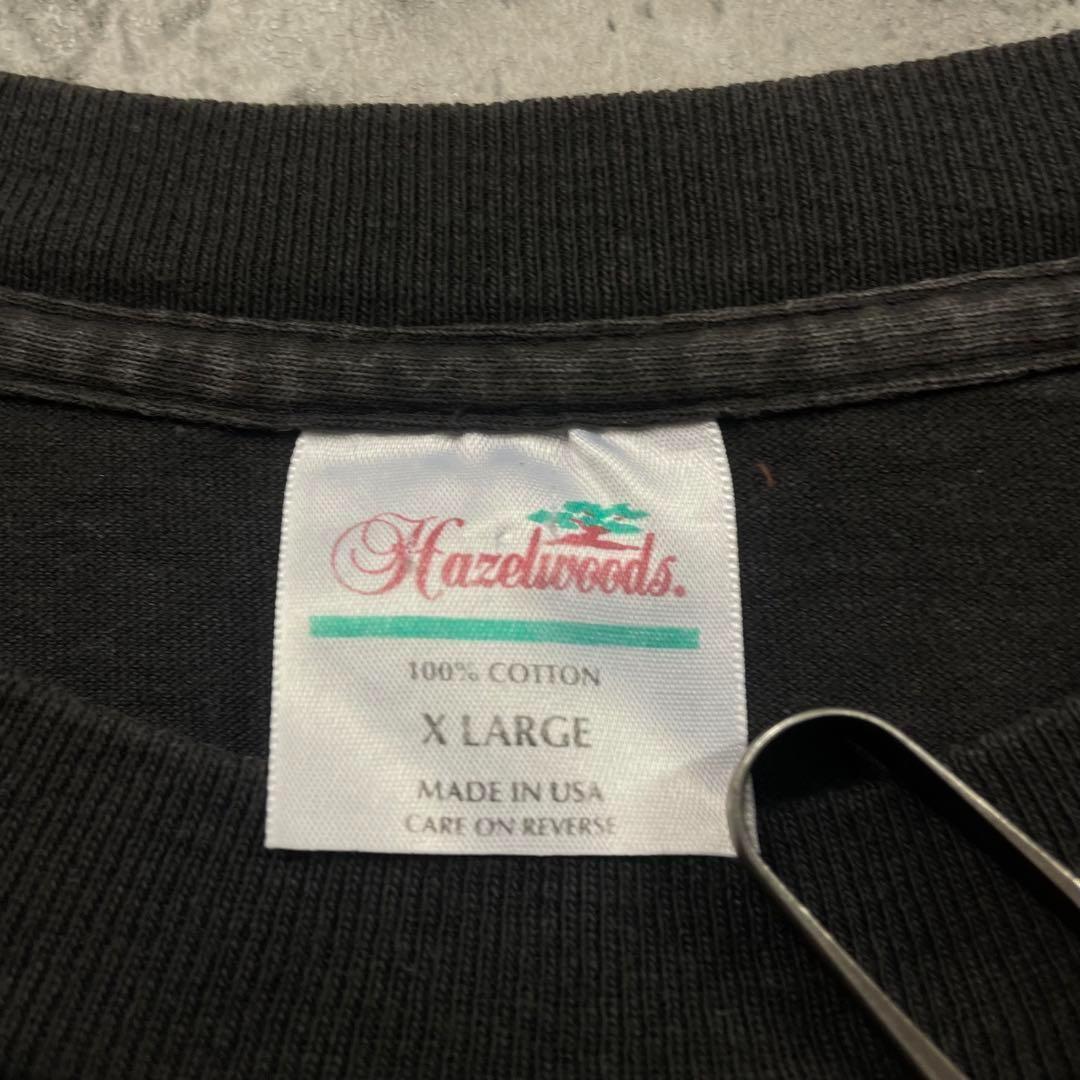US古着◇ウェスタン フリンジ Tシャツ 半袖 ブラック メンズXL