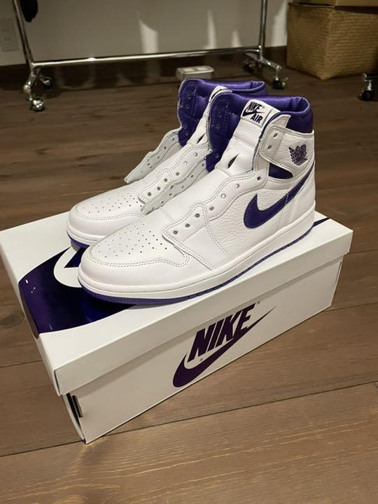 NIKE WMNS AIR JORDAN 1 HIGH COURT PURPLE