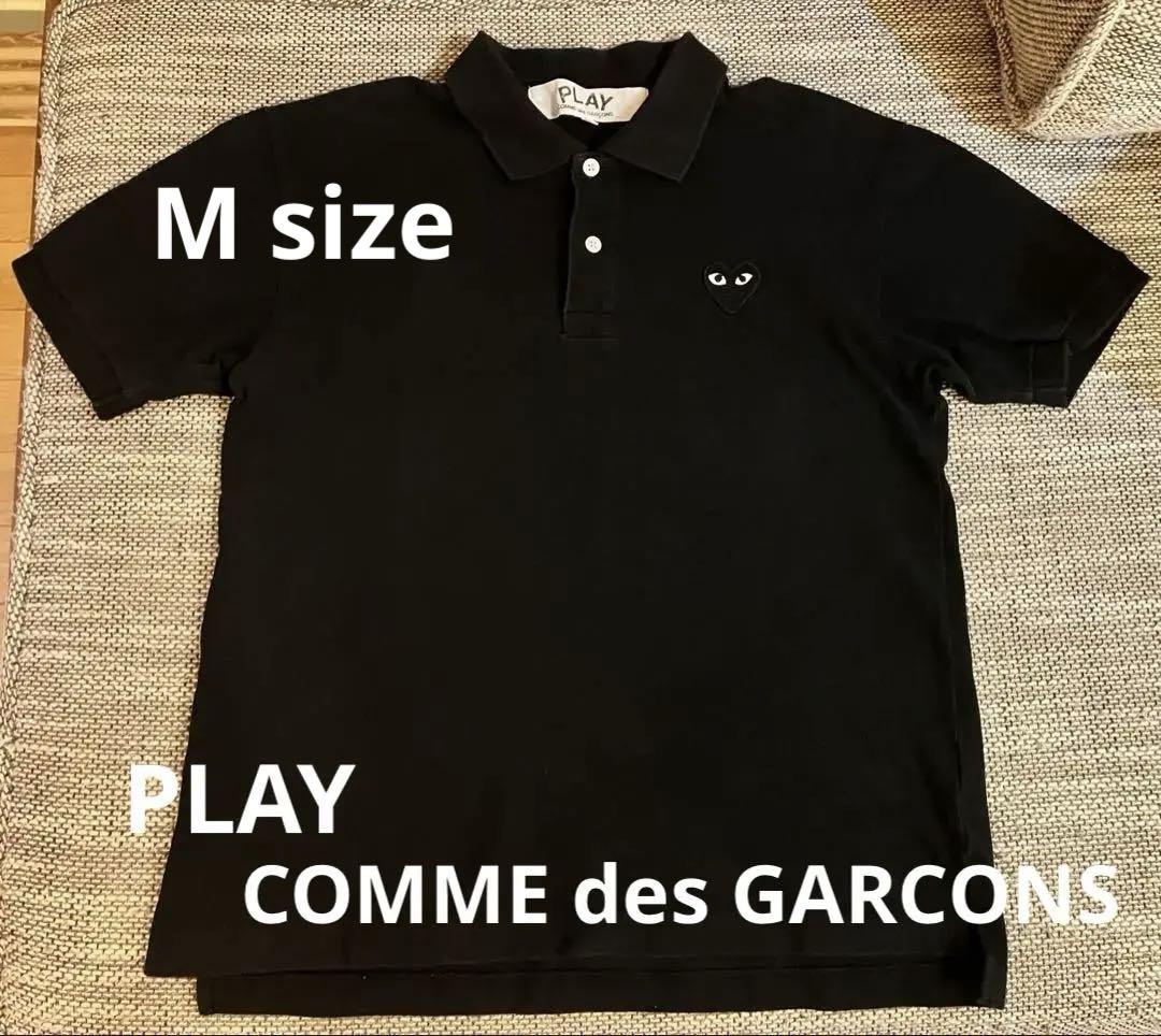 PLAY コムデギャルソン COMME des GARCONS ポロシャツ 黒