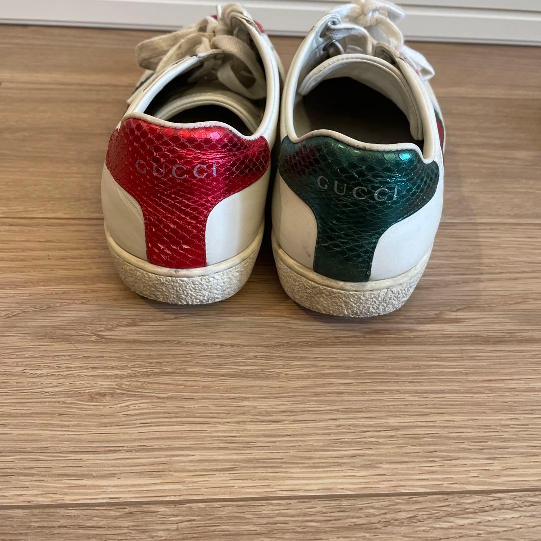 aroma様専用☆GUCCIハートのレディーススニーカー☆紙袋プレゼント