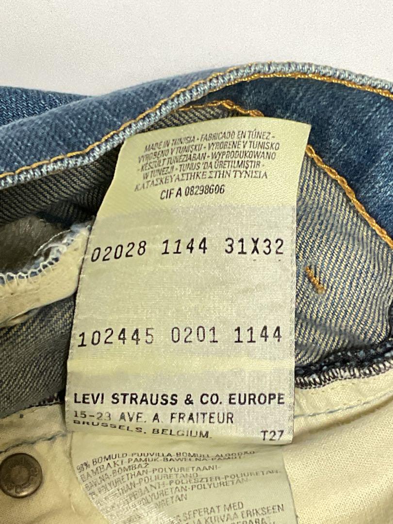 Levi's RED 立体裁断 爪痕 パッシブアグレッシブ 希少 デニム