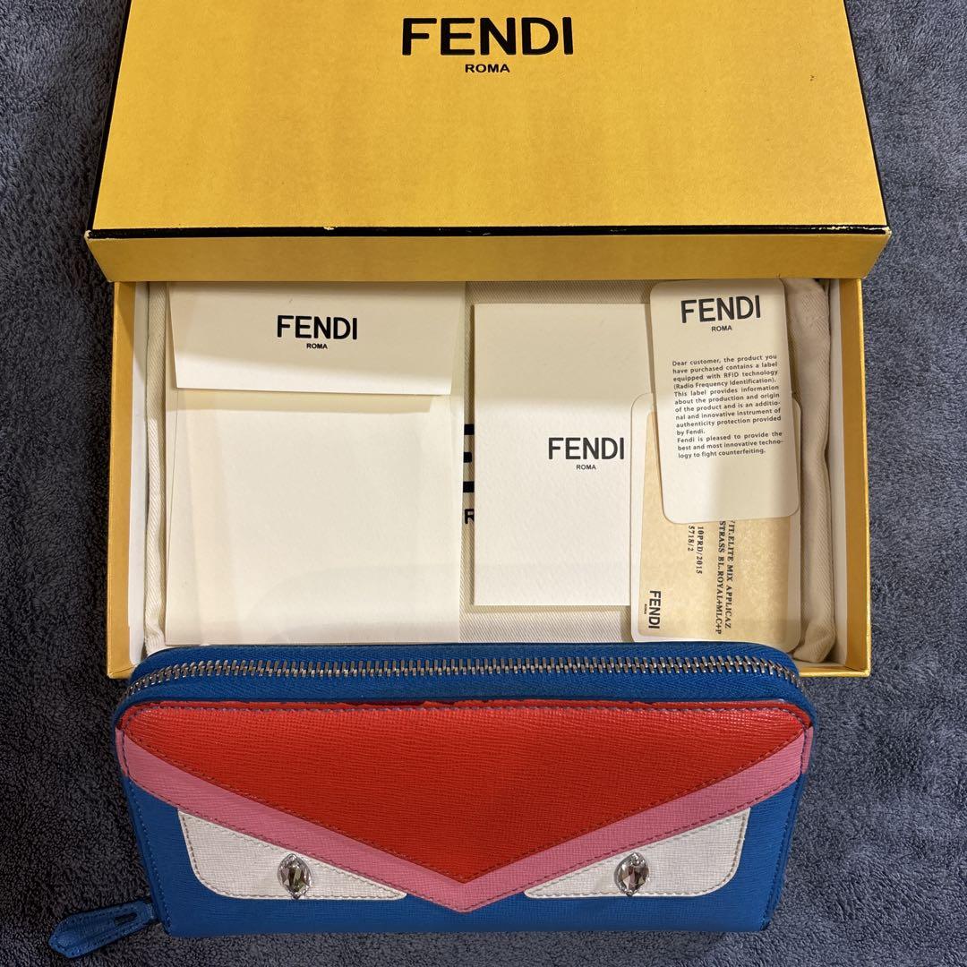 魅力の し*様 良品 フェンディ モンスター バグズアイ マルチカラー 小物