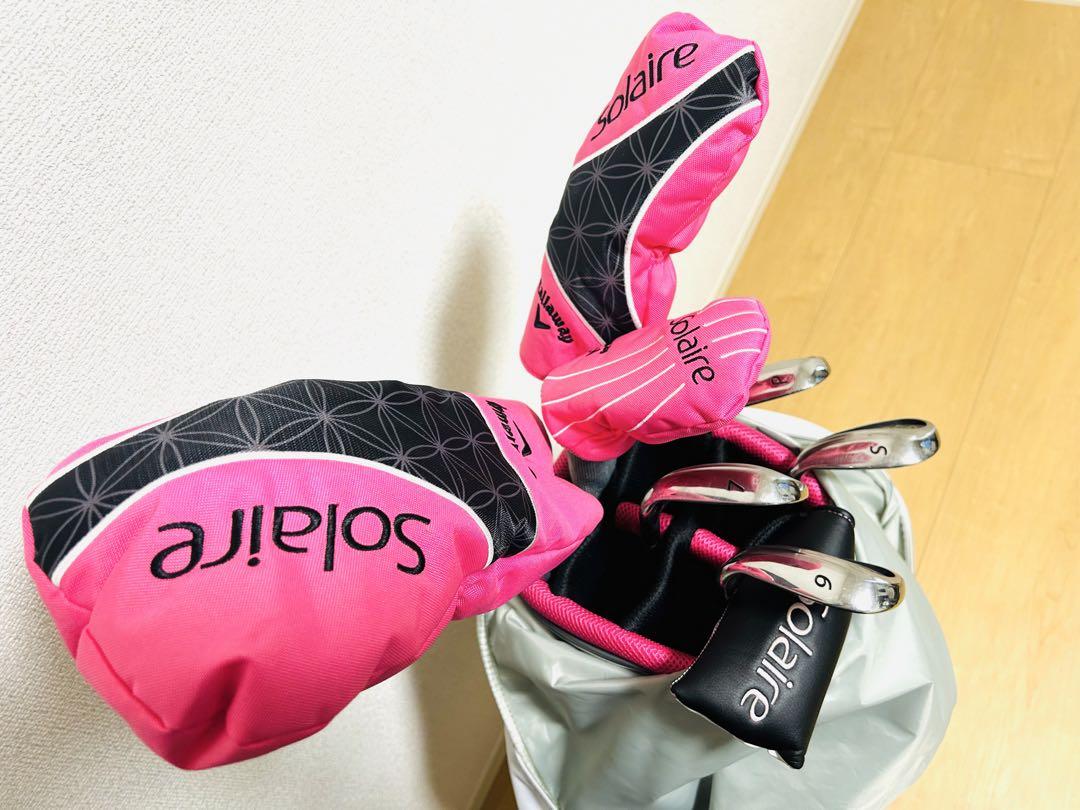【初心者オススメ】Callaway Solaire レディースゴルフクラブセット