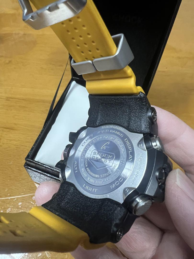 g-shock GWG-1000-1AJF 早い者勝ち　換えバンドあり、道具あり