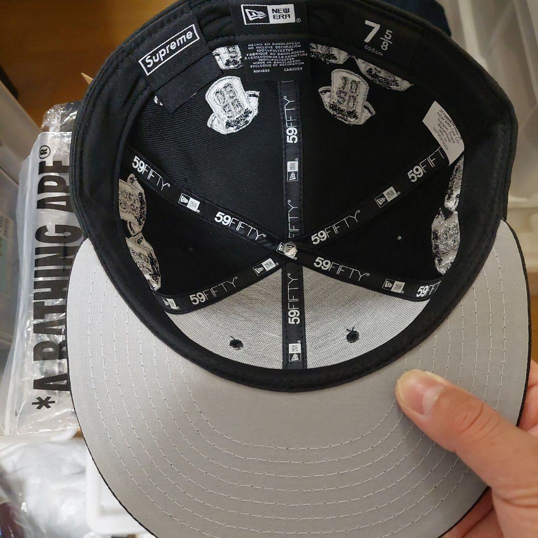 Supreme × NewEra　コラボキャップ　未使用に近い。