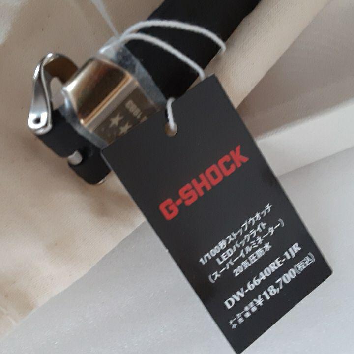未使用 CASIO G-SHOCK DW-6640RE-1JR