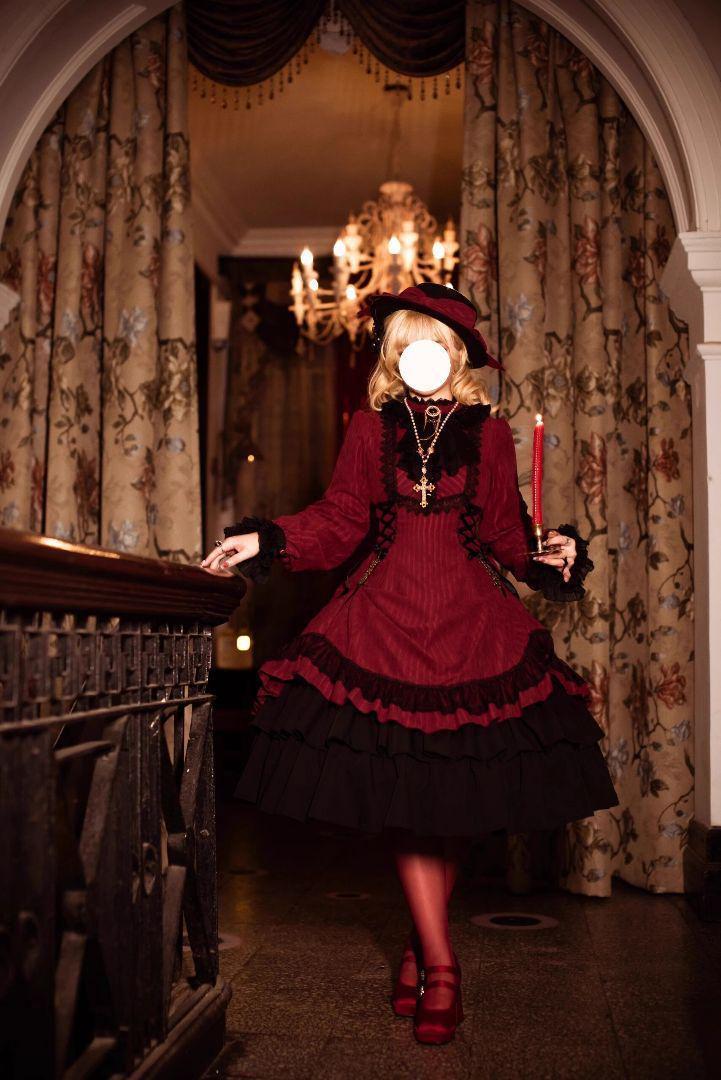 コスプレ　ドレス　lolita オリジナル 洋服 ロリータ ワンピース