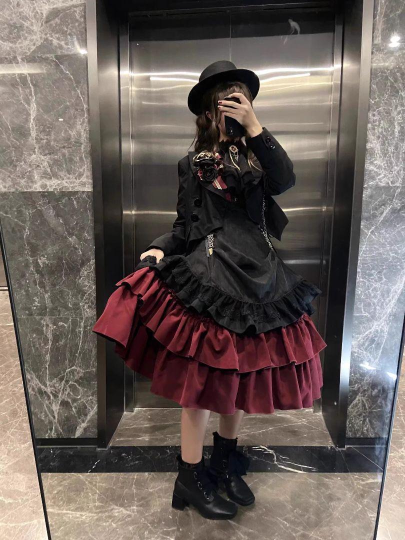 コスプレ　ドレス　lolita オリジナル 洋服 ロリータ ワンピース
