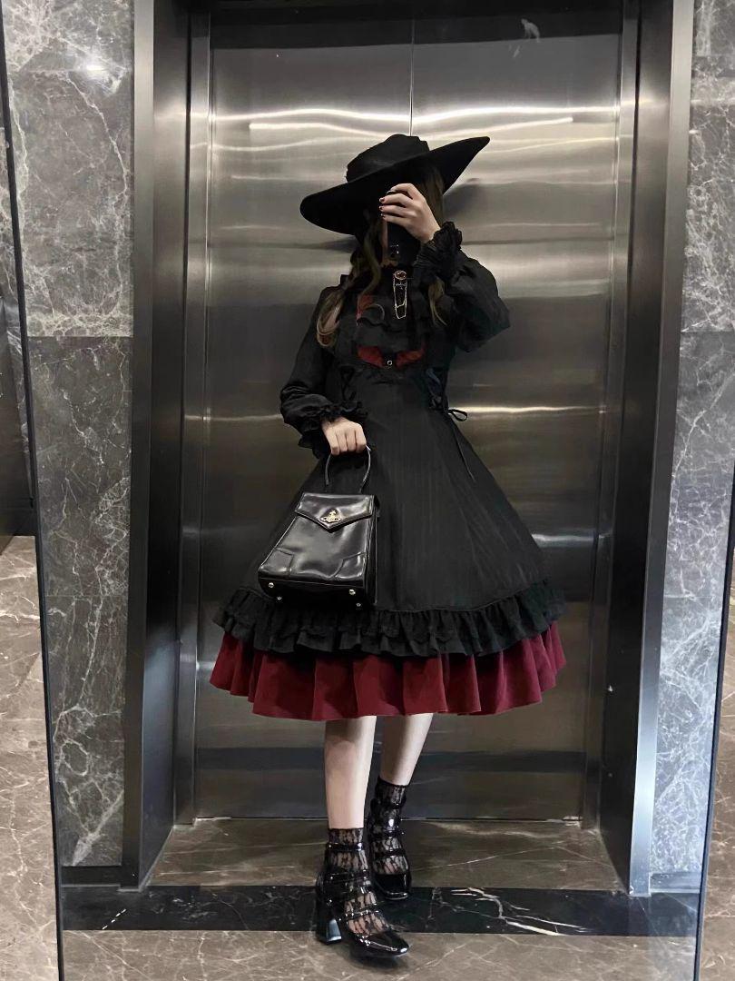 コスプレ　ドレス　lolita オリジナル 洋服 ロリータ ワンピース