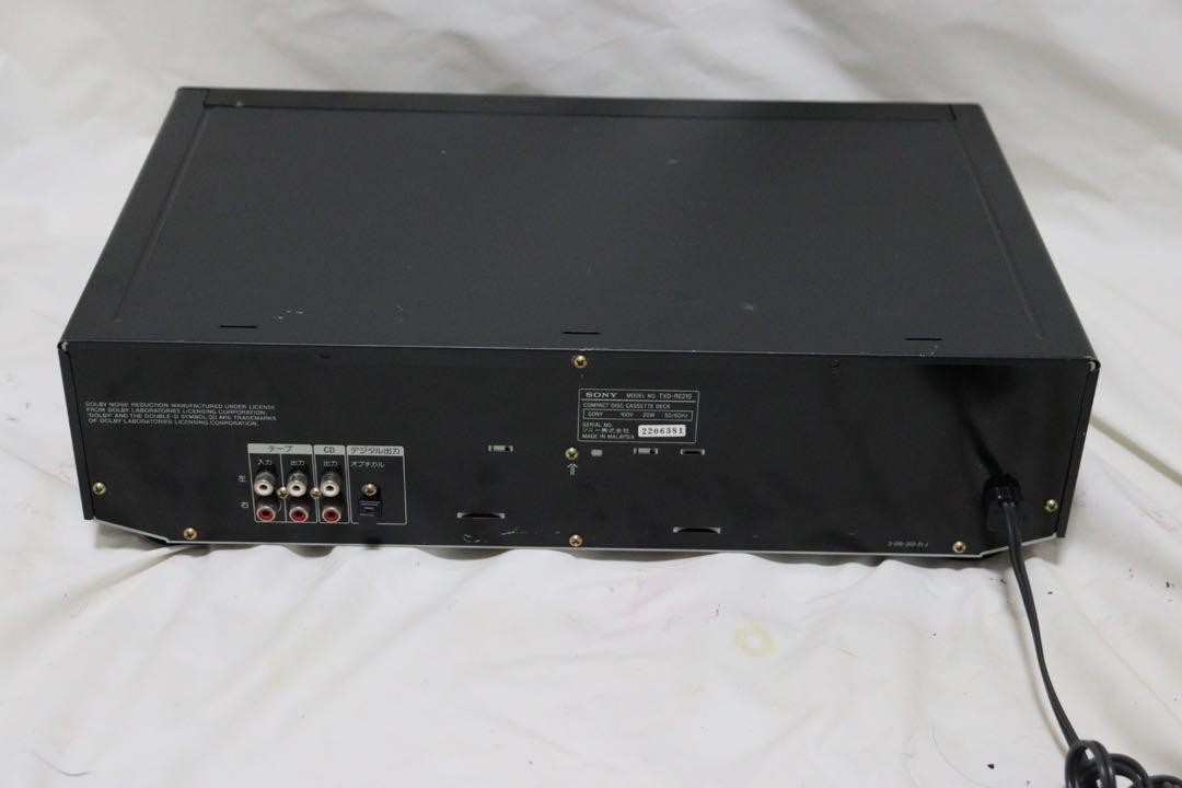 ソニー SONY TXD-RE210 CD/カセットテープ - メルカリ ソニー SONY TXD-RE210 CD/カセットテープ - メルカリ