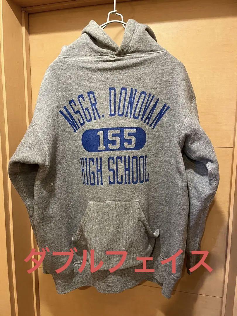 80s Russell athletic ダブルフェイスパーカー USA製 L
