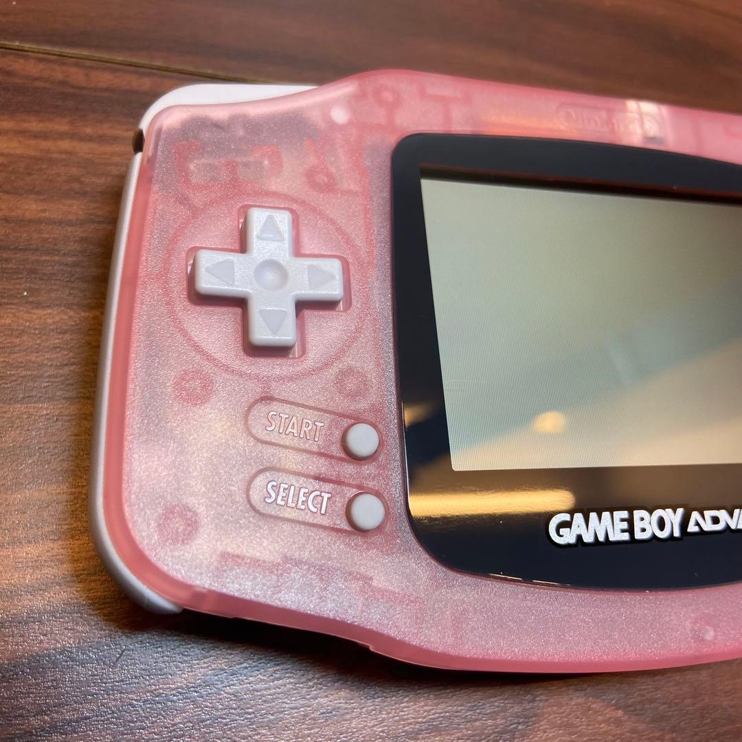 ゲームボーイアドバンス ミルキーピンク