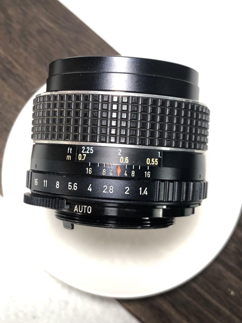 Pentax smc takumar 50mm f1.4 m42マウント