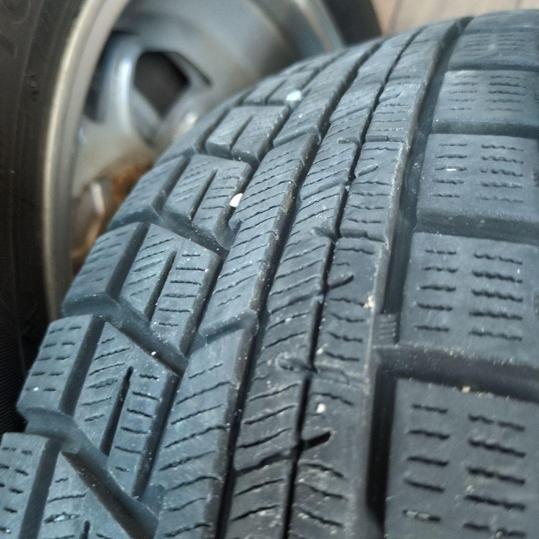手渡可 軽自動車 ヨコハマ スタッドレス 155/65R13 アルミ付 P100 手渡可 軽自動車 ヨコハマ スタッドレス 155/65R13 アルミ付 P100