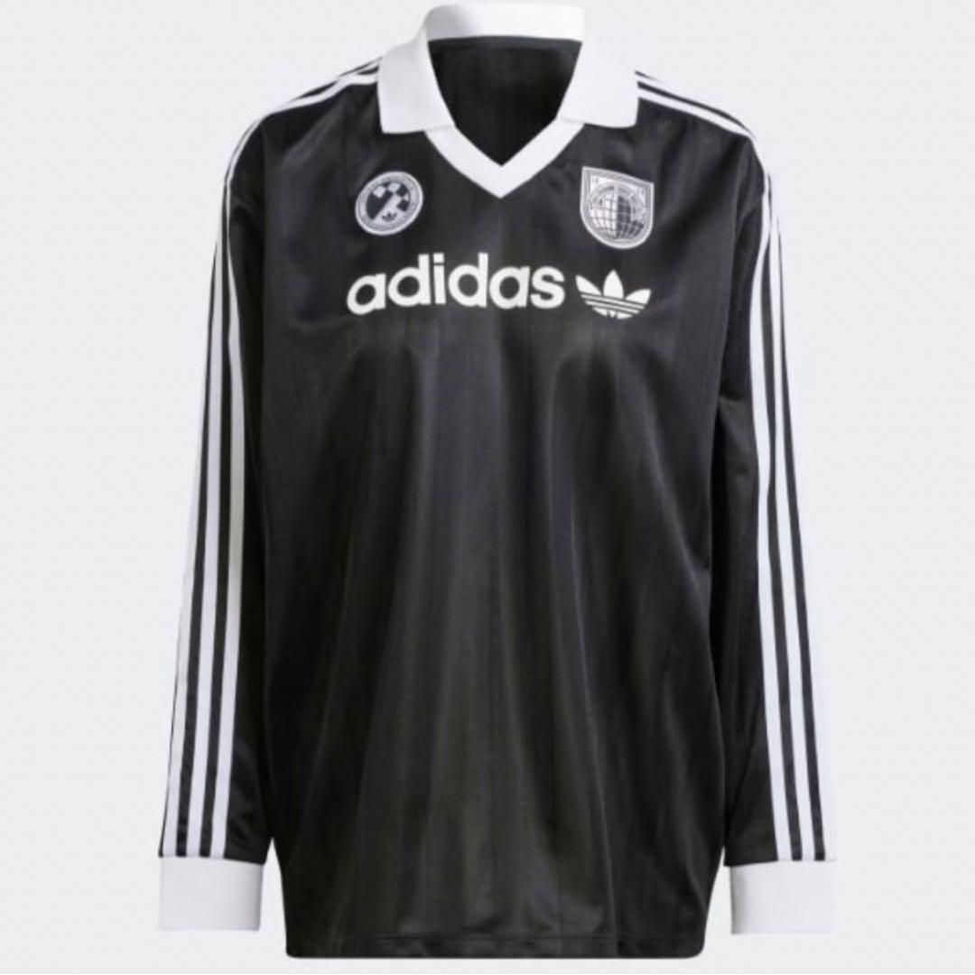 超人気 即完売品 adidas originalsフットボールシャツ 長袖ゲームシャツ トップス