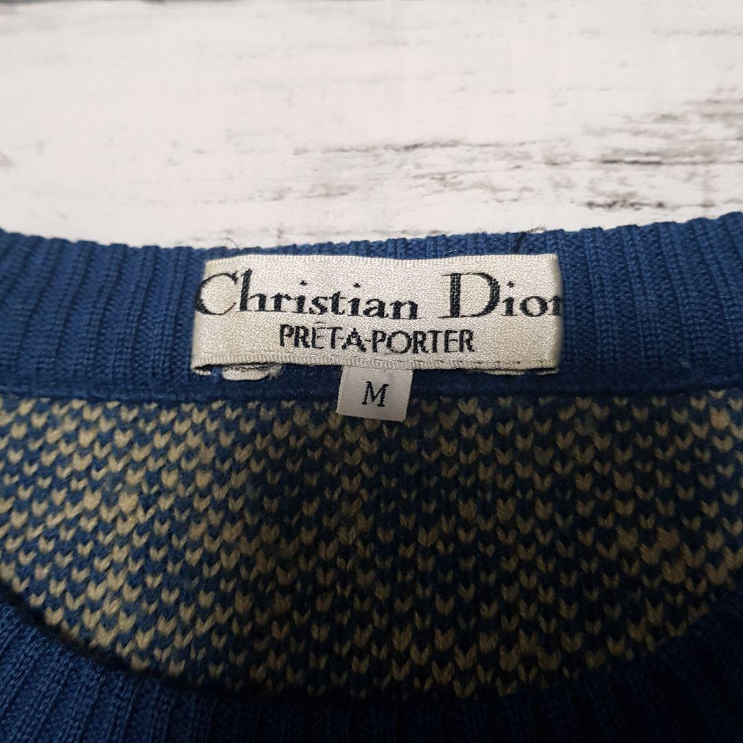 Christian Dior トロッターニット一部繊維が飛び出してます