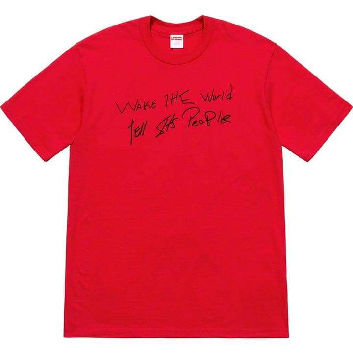 初回限定】 Supreme Buju Tee World The Wake Banton Tシャツ