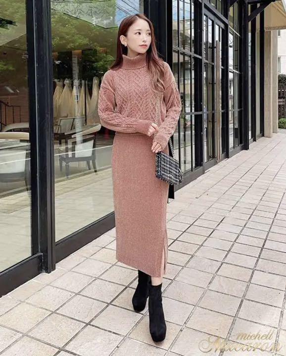 人気買付 ミシェルマカロン モールニットセットアップ クリアランス割引品 Ixtapastanwood Com